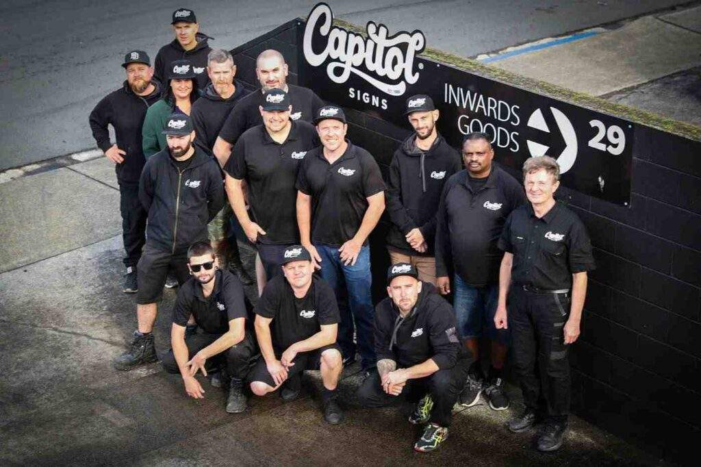 Capitol Signs Team in Auckland, NZ